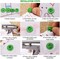 100 Sets KAM Snaps Buttons, BetterJonny Size 20 T5 Glossy Round Resin Plastic Buttons Fasteners Punch Poppers for Cloth Diaper/Bibs/Towels/Nappies